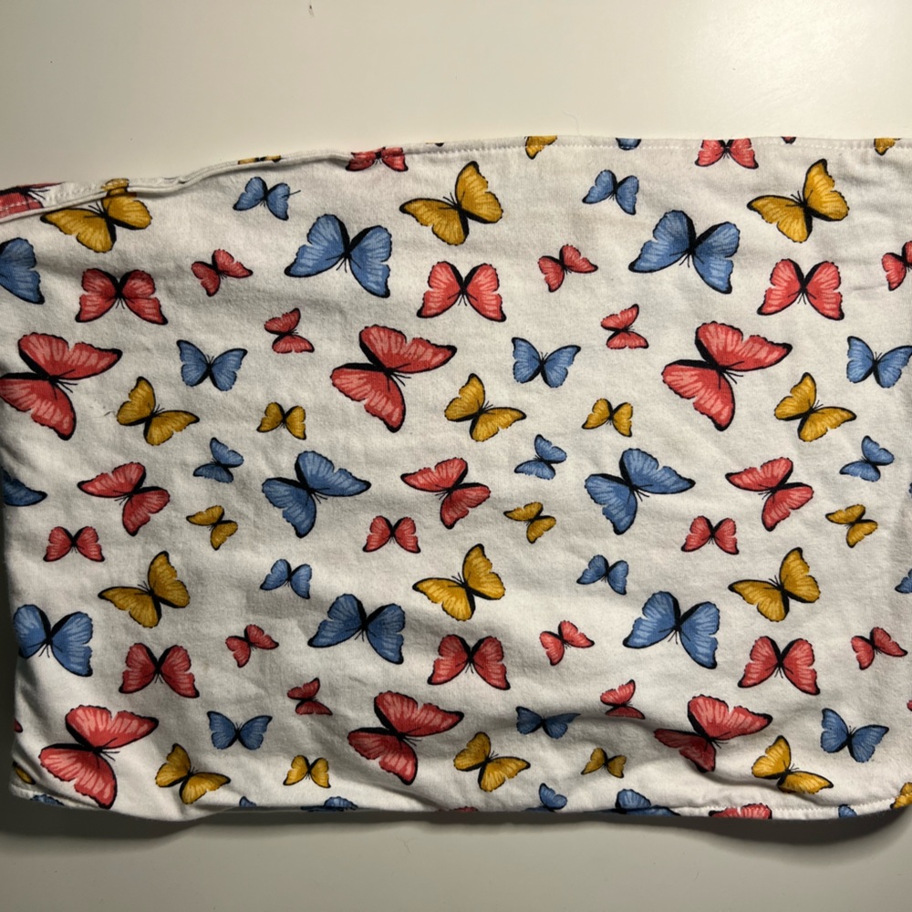 Butterfly tube top